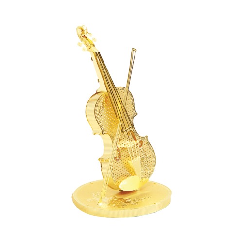3D 메탈미니 바이올린(골드)