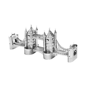 3D 메탈퍼즐 미니 런던 타워 브리지/실버
