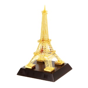 3D Metal Puzzles 에펠 탑 골드