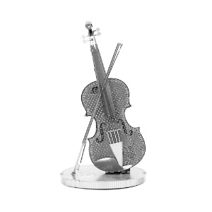 3D 메탈미니 바이올린(실버)