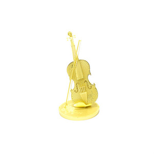 3D 메탈미니 바이올린(골드)